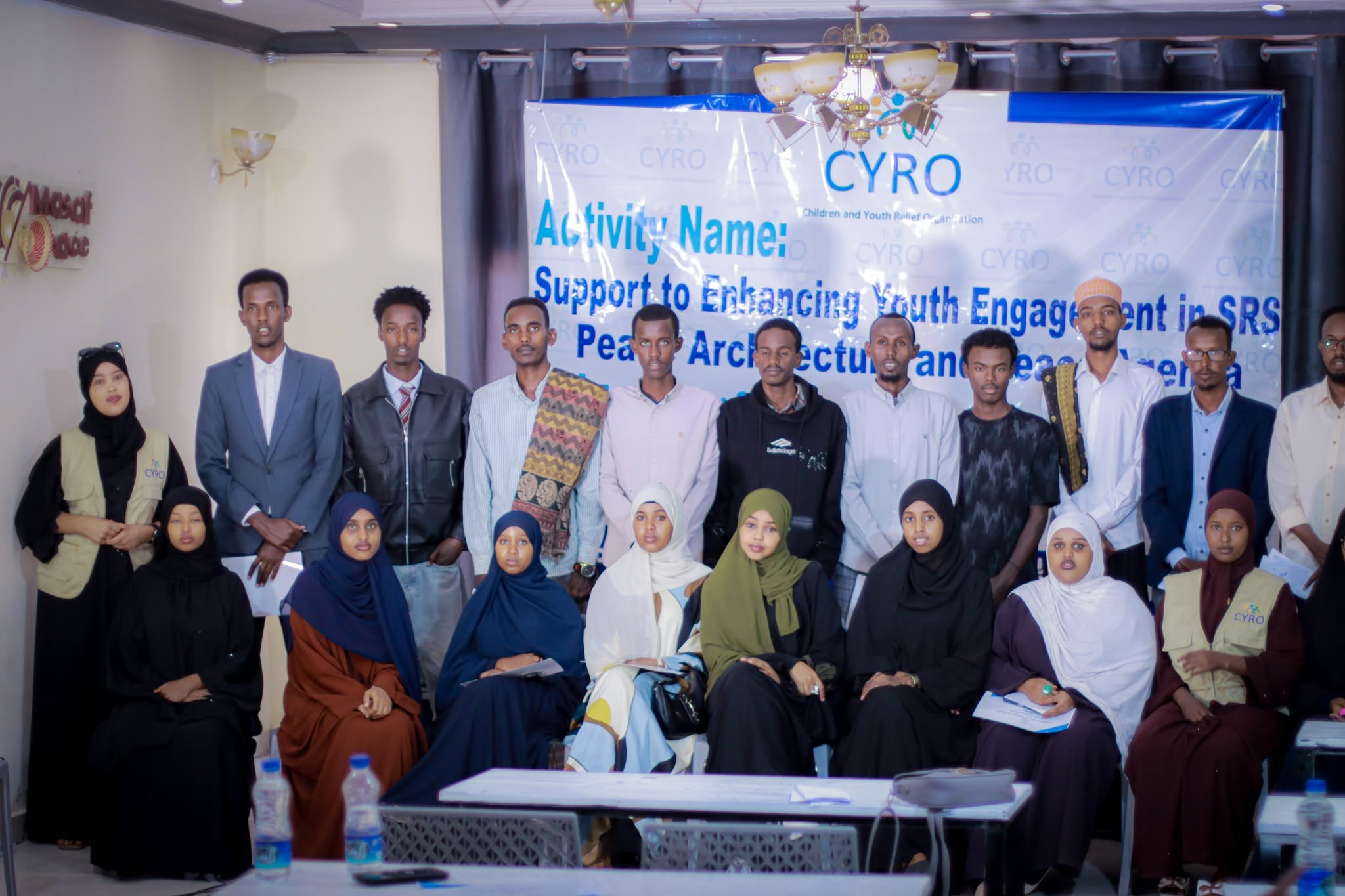 Participants of the Fafan Zone Youth Peace Competition in Jigjiga